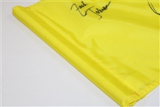 Zach Johnson Signed Bell South Classic Course Flown Flag JSA ALOA