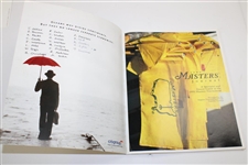 Twenty-One (21) Different Masters Champions Signed 1999 Masters Journal JSA ALOA