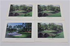 Twenty-Three (23) Masters Champs Signed Individual Jack Chilton Augusta National Lithographs JSA ALOA
