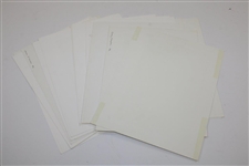 Twenty-Three (23) Masters Champs Signed Individual Jack Chilton Augusta National Lithographs JSA ALOA