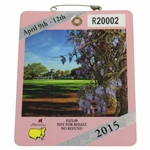 2015 Masters Tournament Series Badge #R20002 - Jordan Spieth Winner