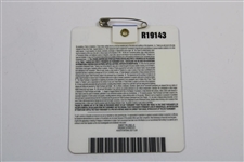 2016 Masters Tournament Series Badge #R19143 - Danny Willett Winner