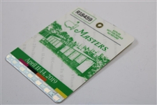 2019 Masters Tournament Series Badge #R18459 - Tiger Woods Winner
