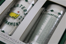 Eight (8) Masters Tournament Commemorative Glasses in Original Package - 2018-2020