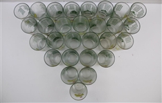 Complete 1987-2015 Run of Masters Tournament Commemorative Glasses