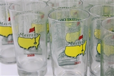 Complete 1987-2015 Run of Masters Tournament Commemorative Glasses