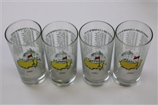 Complete 1987-2015 Run of Masters Tournament Commemorative Glasses
