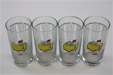 Complete 1987-2015 Run of Masters Tournament Commemorative Glasses