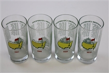 Complete 1987-2015 Run of Masters Tournament Commemorative Glasses