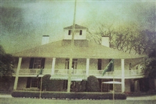 Masters Tournament Clubhouse Sepia Tray/Dish in Original Packaging