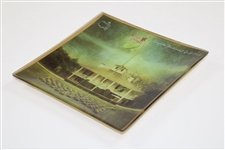 Masters Tournament Clubhouse Sepia Tray/Dish in Original Packaging