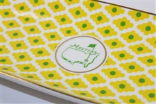 Masters Tournament Logo Yellow/White/Green Tray/Dish in Original Packaging