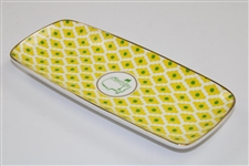 Masters Tournament Logo Yellow/White/Green Tray/Dish in Original Packaging