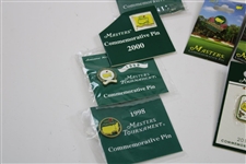 Run of Twenty-Three Years (1998-2020) Masters Tournament Commemorative Pins