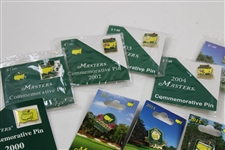 Run of Twenty-Three Years (1998-2020) Masters Tournament Commemorative Pins
