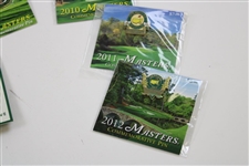 Run of Twenty-Three Years (1998-2020) Masters Tournament Commemorative Pins