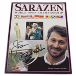 Jack Nicklaus & Frank Nobilo Signed 1996 Gene Sarazen World Open Program JSA ALOA