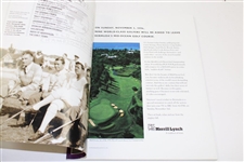 Jack Nicklaus & Frank Nobilo Signed 1996 Gene Sarazen World Open Program JSA ALOA