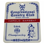 1976 PGA Championship at Congressional Country Club Bag Tag