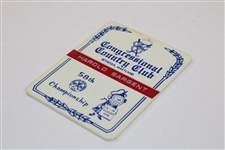 1976 PGA Championship at Congressional Country Club Bag Tag