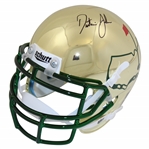 Dustin Johnson Signed Schutt Masters Mini-Helmet JSA ALOA
