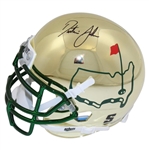 Dustin Johnson Signed Schutt Masters Mini-Helmet JSA ALOA