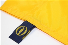 Francesco Molinari Signed 2018 The OPEN at Carnoustie Screen Flag JSA ALOA