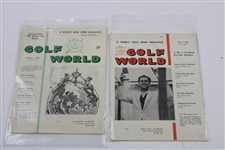 Early 1960’s - (14) Golf World Weekly Golf News Magazine - Palmer, Nicklaus Content