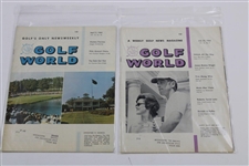 Early 1960’s - (14) Golf World Weekly Golf News Magazine - Palmer, Nicklaus Content