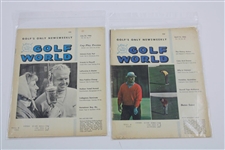 Early 1960’s - (14) Golf World Weekly Golf News Magazine - Palmer, Nicklaus Content