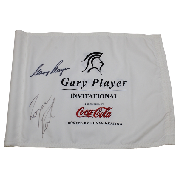 Gary Player Signed Gary Player Invitational Course Flag JSA ALOA