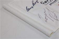 Gary Player Signed Gary Player Invitational Course Flag JSA ALOA