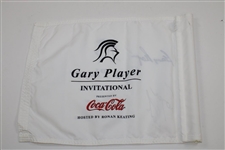Gary Player Signed Gary Player Invitational Course Flag JSA ALOA