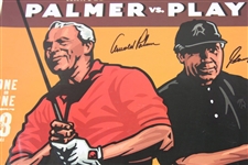 Arnold Palmer & Gary Player Signed 2000 'Showdown at Shadow Ridge' Poster JSA ALOA