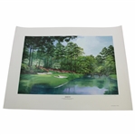 1995 Amen Golden Bell The 12th at Augusta Ltd Ed Print Signed by Artist Andrea V. OShea