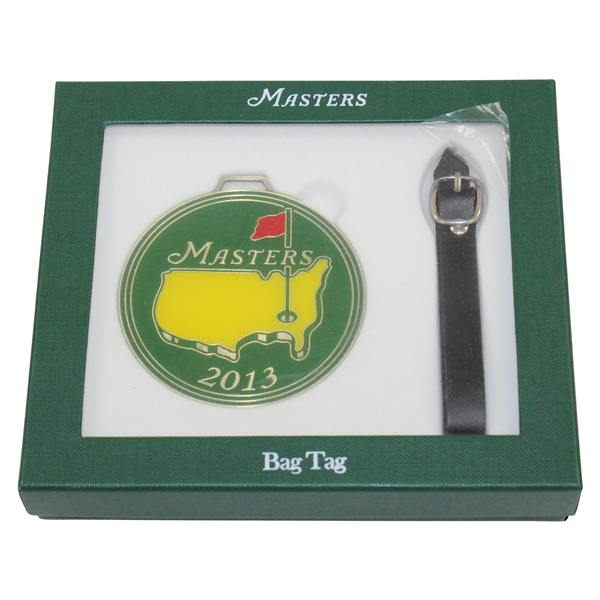 2013 Masters Tournament Bag Tag in Original Package