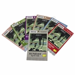 Full Set of 2013 Masters Tickets - Monday-Sunday - Adam Scott Winner