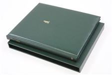 'The Links' Book by John de St. Jorre & Gifted to Gary & Mark Player with Slipcover & Card