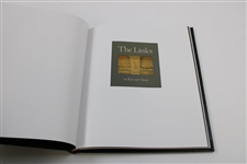 'The Links' Book by John de St. Jorre & Gifted to Gary & Mark Player with Slipcover & Card