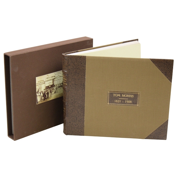 Deluxe The Scrapbook of Old Tom Morris 1821-1908 Book by David Joy with Slipcover