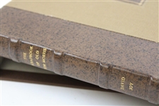 Deluxe 'The Scrapbook of Old Tom Morris 1821-1908' Book by David Joy with Slipcover