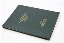 2008 The Memorial Tournament Ltd Ed Book Honoring & Dedicated to Jacklin, Guldahl, Macdonald, & Wood #40/250