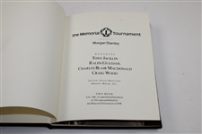 2008 The Memorial Tournament Ltd Ed Book Honoring & Dedicated to Jacklin, Guldahl, Macdonald, & Wood #40/250