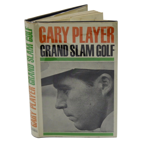 Gary Player Signed 1966 Gary Player: Grand Slam Golf Book JSA ALOA