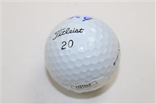 Captain Steve Stricker Signed 2020 Ryder Cup Logo Golf Ball with '19-9' JSA #UU01512