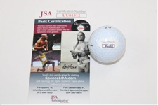 Captain Steve Stricker Signed 2020 Ryder Cup Logo Golf Ball with '19-9' JSA #UU01512