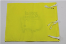 Will Zalatoris Signed 2021 Masters Embroidered Flag with '1st Masters' & '-9' JSA ALOA