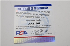 Nelly Korda Signed Unofficial Olympic Rings Golf Flag with 'Gold 2021' PSA/DNA #AK41906