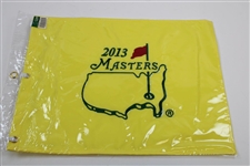 Five (5) 2013 Masters Embroidered Flags