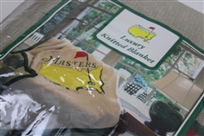 Masters Tournament Luxury Knitted Throw Blanket in Original Package